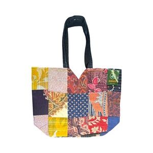 One-of-a-Kind Handmade Patchwork Tote Bag – Made in India